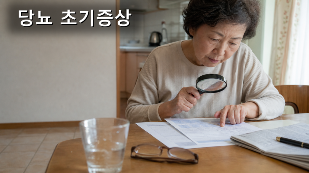 당뇨 초기증상 관련 대표 이미지
